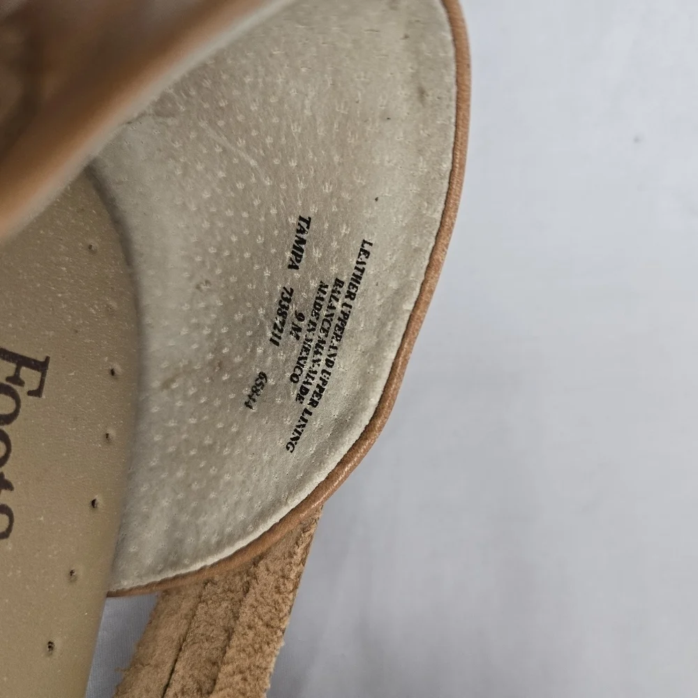 Footsmart Tejidas Tampa Women's Slip On Shoes Leather Brown Size 9 M COMFY - Picture 8 of 8